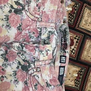 Pink floral Miss Me jeans